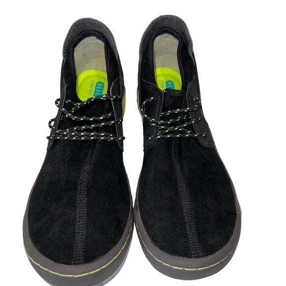 NWOT!  JSPORT JAMBU CATSKIL BLACK SUEDE NEON GREEN LADIES SHOES-   SZ 8M - Picture 9 of 11